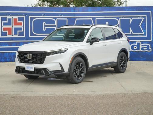 Platinum White Pearl 2026 Honda CR-V Hybrid Sport-L FWD