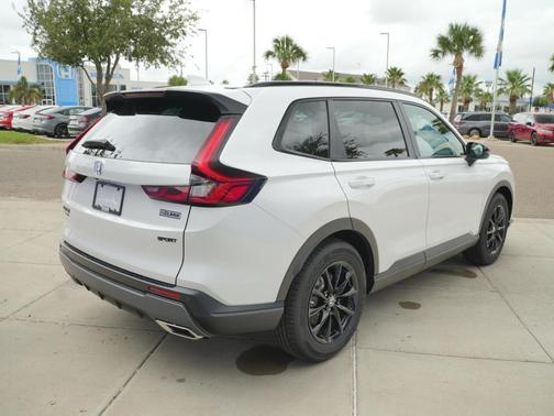Platinum White Pearl 2026 Honda CR-V Hybrid Sport-L FWD