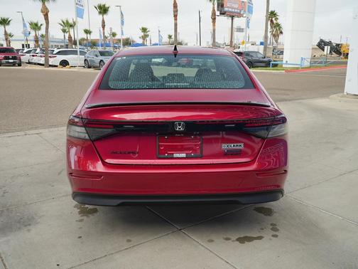 Radiant Red Metallic 2026 Honda Accord Hybrid Sport