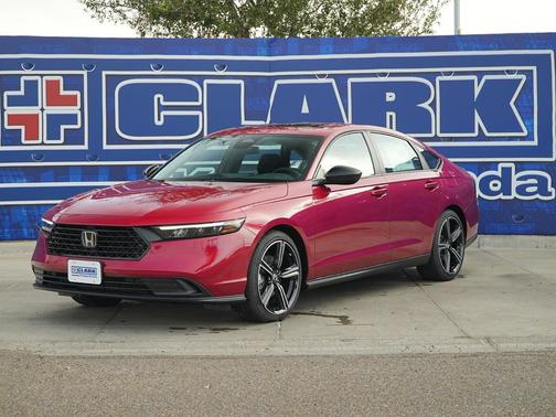 Radiant Red Metallic 2026 Honda Accord Hybrid Sport