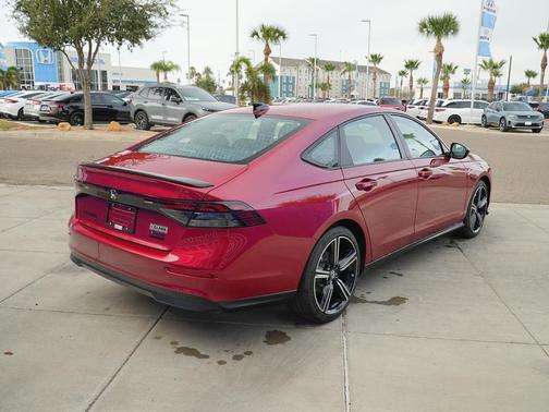 Radiant Red Metallic 2026 Honda Accord Hybrid Sport
