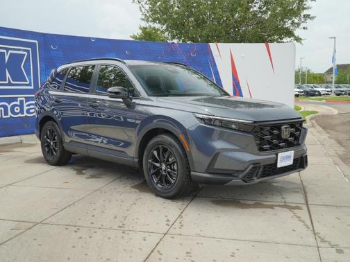 Meteorite Gray Metallic 2026 Honda CR-V Hybrid Sport FWD