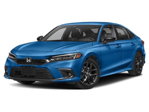 Aegean Blue Metallic 2024 Honda Civic Sport