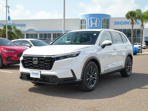 Platinum White Pearl 2026 Honda CR-V EX-L 2WD