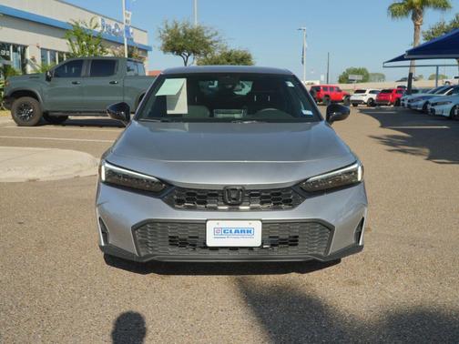 Solar Silver Metallic 2025 Honda Civic Sport