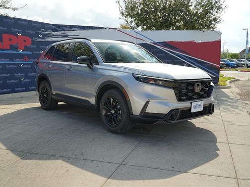 Solar Silver Metallic 2026 Honda CR-V Hybrid Sport AWD