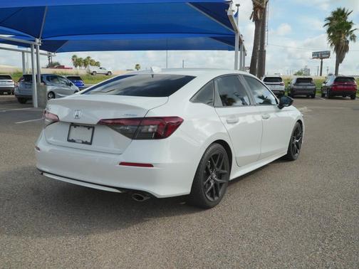Platinum White Pearl 2025 Honda Civic Sport