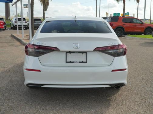 Platinum White Pearl 2025 Honda Civic Sport