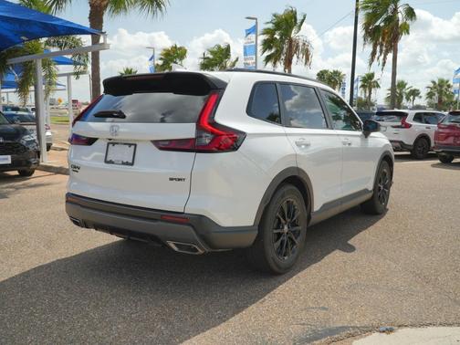 Platinum White Pearl 2026 Honda CR-V Hybrid Sport-L FWD