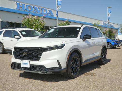 Platinum White Pearl 2026 Honda CR-V Hybrid Sport-L FWD