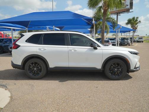 Platinum White Pearl 2026 Honda CR-V Hybrid Sport-L FWD