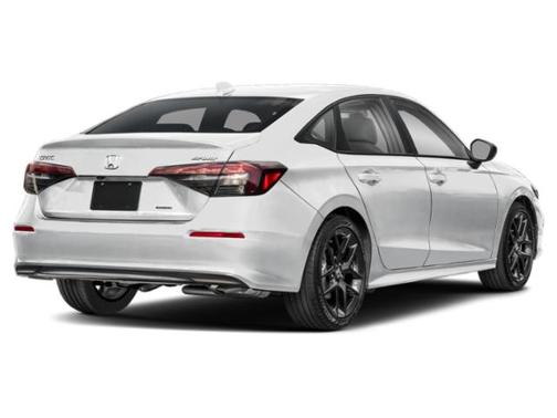 Platinum White Pearl 2026 Honda Civic Hybrid Sport