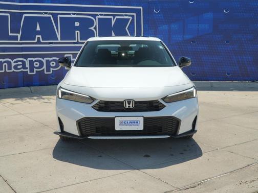 Platinum White Pearl 2026 Honda Civic Hybrid Sport
