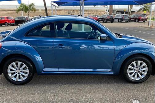 Silk Blue Metallic 2019 Volkswagen Beetle 2.0T S