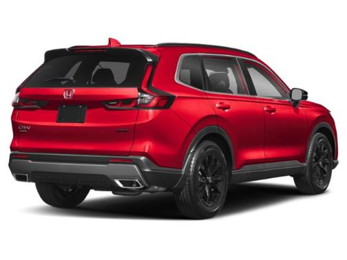 Radiant Red Metallic 2025 Honda CR-V Hybrid Sport FWD