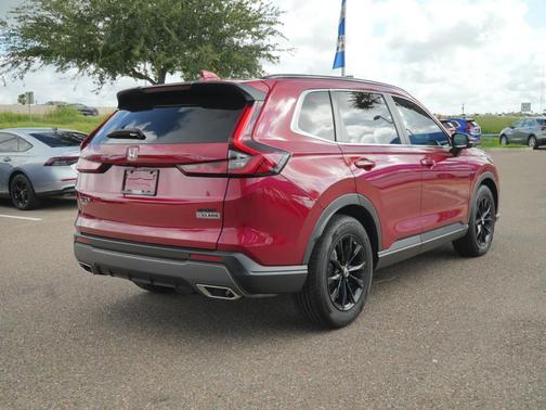 Radiant Red Metallic 2025 Honda CR-V Hybrid Sport FWD