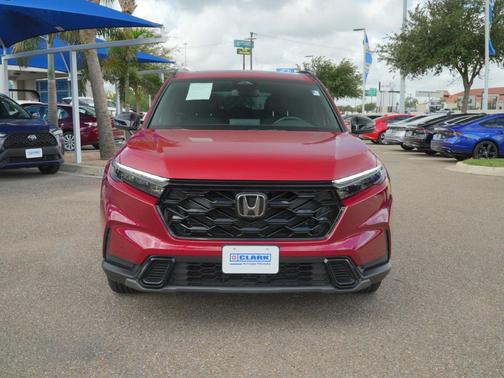 Radiant Red Metallic 2025 Honda CR-V Hybrid Sport FWD