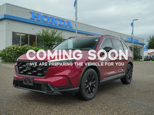 Radiant Red Metallic 2025 Honda CR-V Hybrid Sport FWD