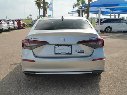 Solar Silver Metallic 2026 Honda Civic Hybrid Sport