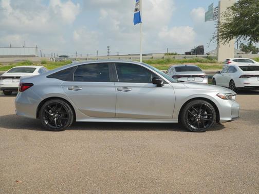 Solar Silver Metallic 2026 Honda Civic Hybrid Sport