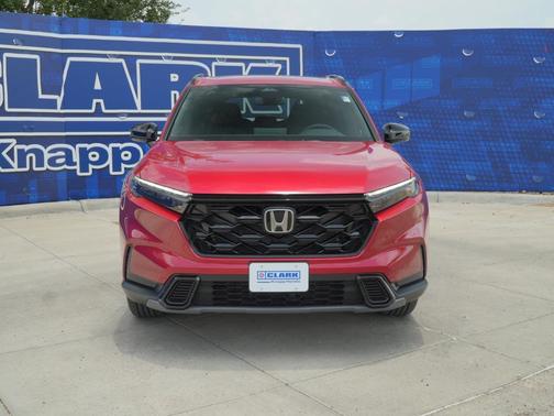 Radiant Red Metallic 2026 Honda CR-V Hybrid Sport FWD