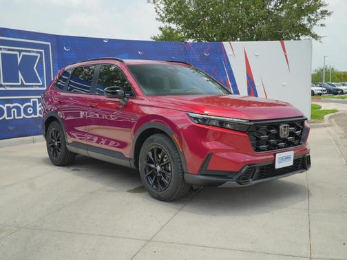 Radiant Red Metallic 2026 Honda CR-V Hybrid Sport FWD