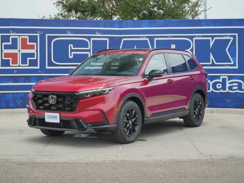 Radiant Red Metallic 2026 Honda CR-V Hybrid Sport FWD