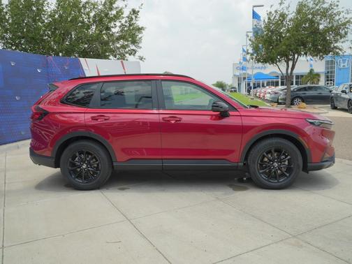Radiant Red Metallic 2026 Honda CR-V Hybrid Sport FWD