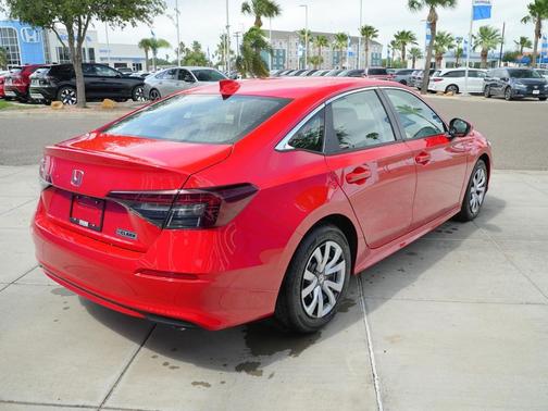 Rallye Red 2026 Honda Civic LX