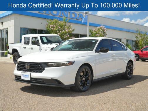 Platinum White Pearl 2025 Honda Accord SE