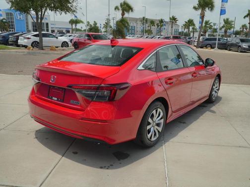 Rallye Red 2026 Honda Civic LX
