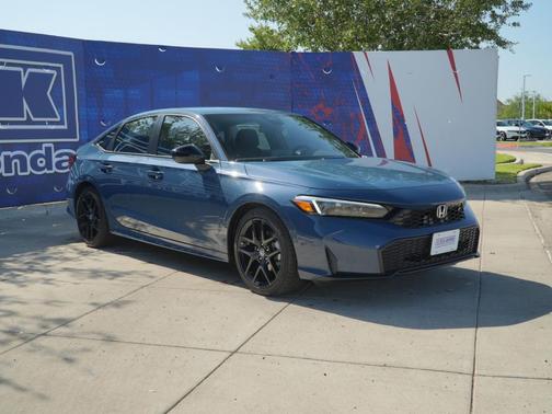 Blue Lagoon Pearl 2026 Honda Civic Sport