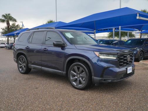 Obsidian Blue Pearl 2025 Honda Pilot Sport