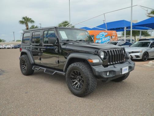 Black Clearcoat 2021 Jeep Wrangler Unlimited Sport Altitude