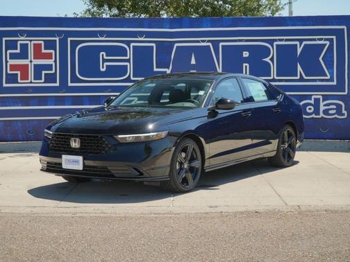 Crystal Black Pearl 2026 Honda Accord Hybrid Sport-L