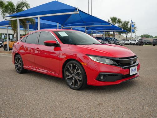 Rallye Red 2020 Honda Civic Sport