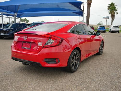 Rallye Red 2020 Honda Civic Sport