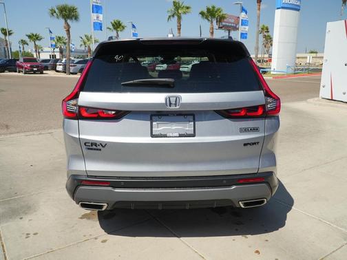 Solar Silver Metallic 2026 Honda CR-V Hybrid Sport-L FWD