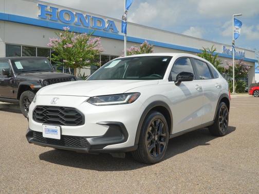 Platinum White Pearl 2024 Honda HR-V 2WD Sport