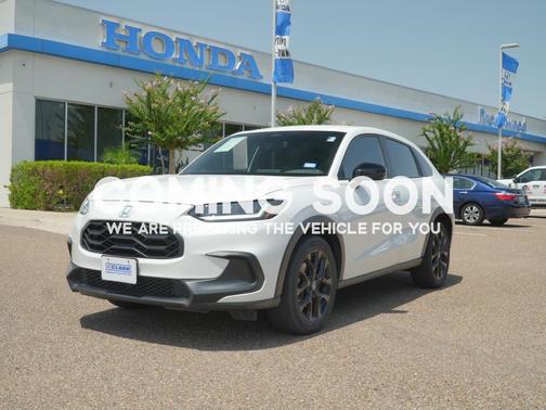Platinum White Pearl 2024 Honda HR-V 2WD Sport