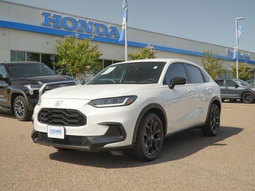Platinum White Pearl 2025 Honda HR-V 2WD Sport