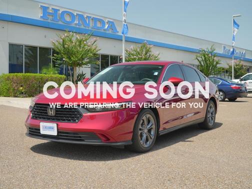 Radiant Red Metallic 2024 Honda Accord EX