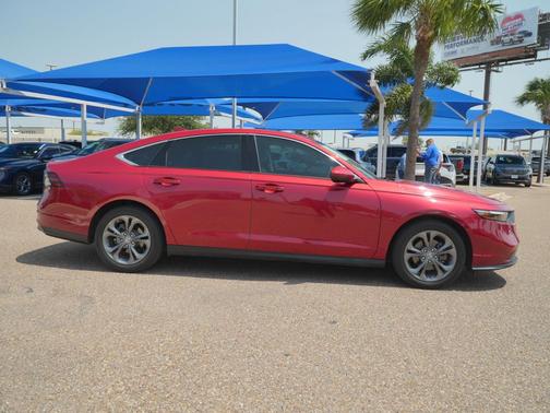 Radiant Red Metallic 2024 Honda Accord EX