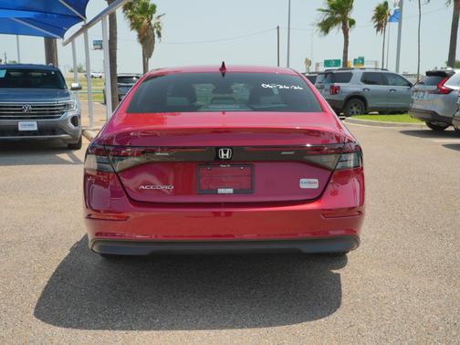 Radiant Red Metallic 2024 Honda Accord EX