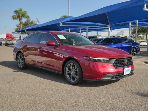 Radiant Red Metallic 2024 Honda Accord EX
