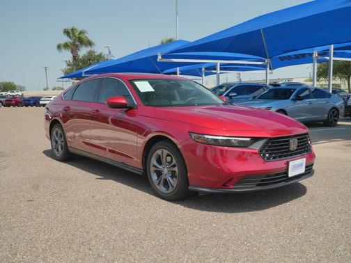 Radiant Red Metallic 2024 Honda Accord EX