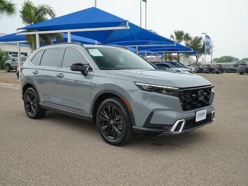 Urban Gray Pearl 2024 Honda CR-V Hybrid Sport Touring AWD