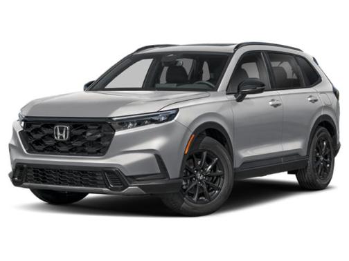 Solar Silver Metallic 2026 Honda CR-V Hybrid Sport FWD