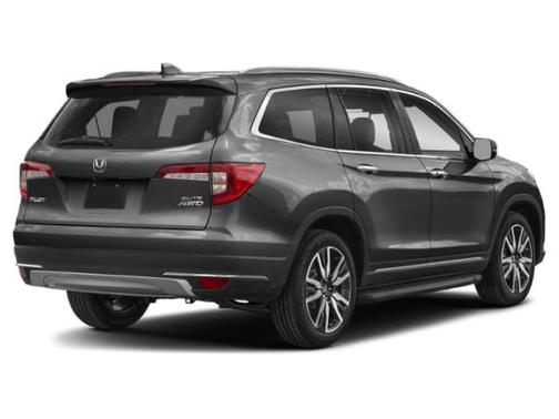 Modern Steel Metallic 2022 Honda Pilot AWD Elite