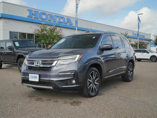 Modern Steel Metallic 2022 Honda Pilot AWD Elite